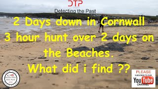 Detecting Fistral & Mawgan Porth beaches in Cornwall | Equinox 800 | Beach Detecting | #87