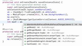 Android Application Development   192   AudioManager Methods