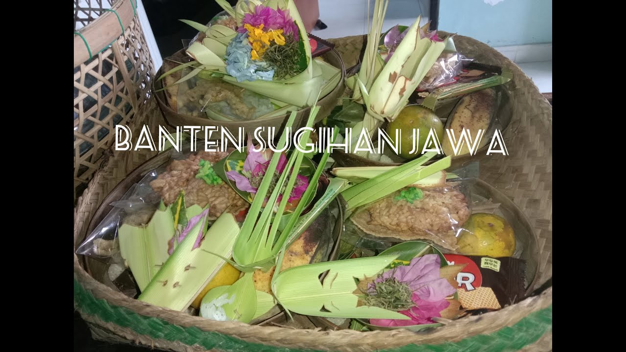 Metanding banten sugihan jawa : Punjung, Perebuan ayam, Nasi Oro