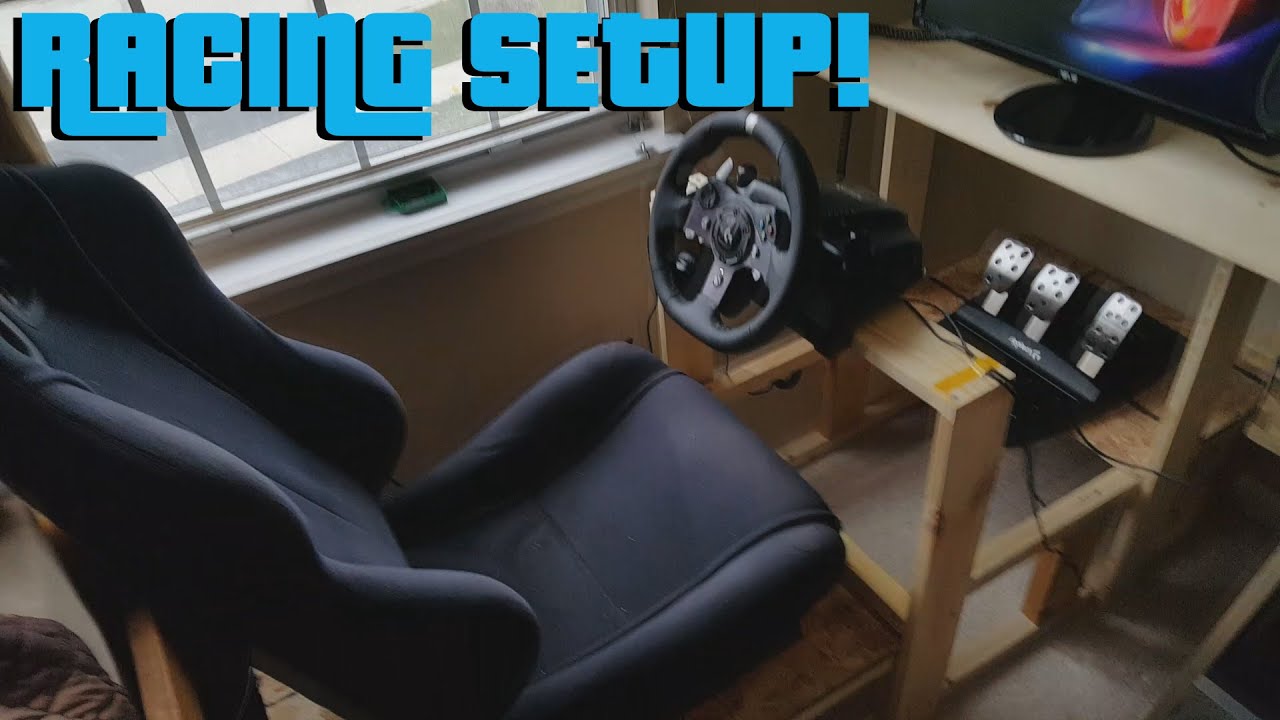 Logitech G9 Racing Setup Circuit And Drift Tests Forza 6 Youtube