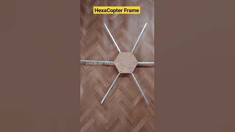 Make your own HexaCopter Frame Just 250rs #shorts #hexacopter #dji #dronetutorials