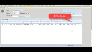 Applying Reason Codes screenshot 4