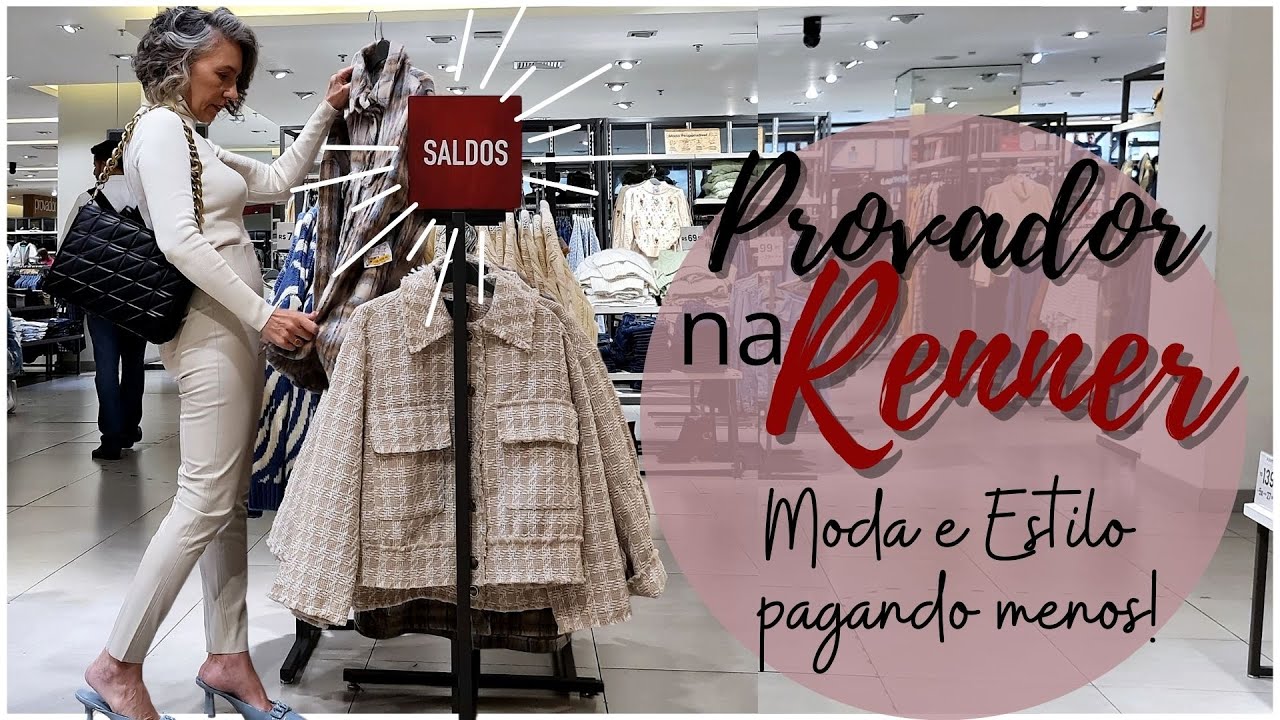 O QUE VALE A PENA COMPRAR NA PROMOÇÃO DA RENNER | MODA E ESTILO | MULHERES 50+ | VERINHA BERNARDINO