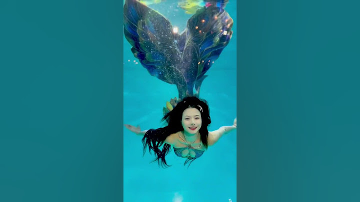 The mermaid princess’s tail is absolutely stunning! 👆 #mermaid