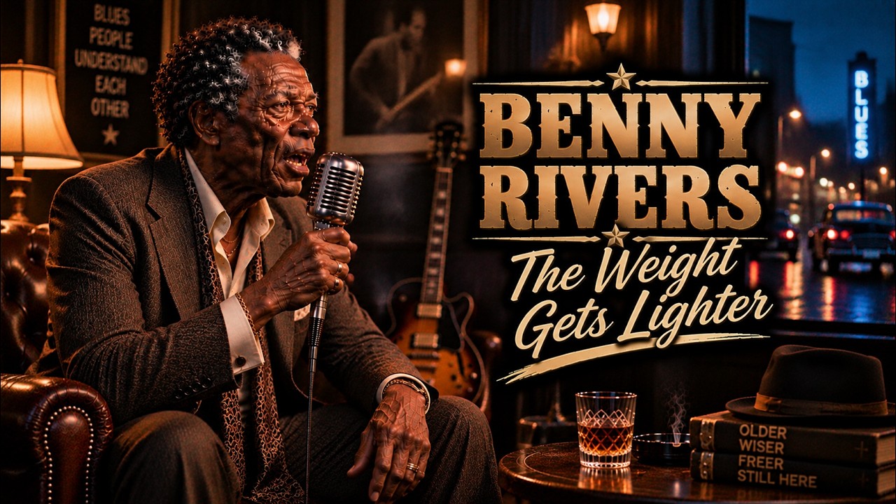 Watch The Weight Gets Lighter – Benny Rivers | Soul Blues About Letting Go & Growing Older on YouTube Watch The Weight Gets Lighter – Benny Rivers | Soul Blues About Letting Go & Growing Older on YouTube