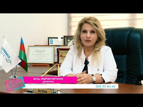 Uşaqlıq boynu xəstəlikləri - Həkim mama-ginekoloq Arzu Məhərrəmova (Xəzər TV təqdimatında)