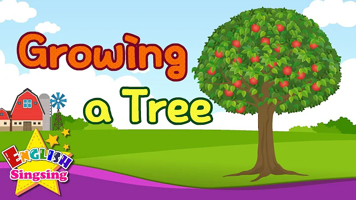 Growing a Tree - Kids vocabulary - Learn English for kids - English educational video
