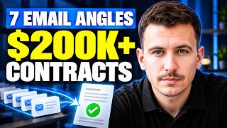 7 Cold Email Strategies Behind $200K+ Client Contracts