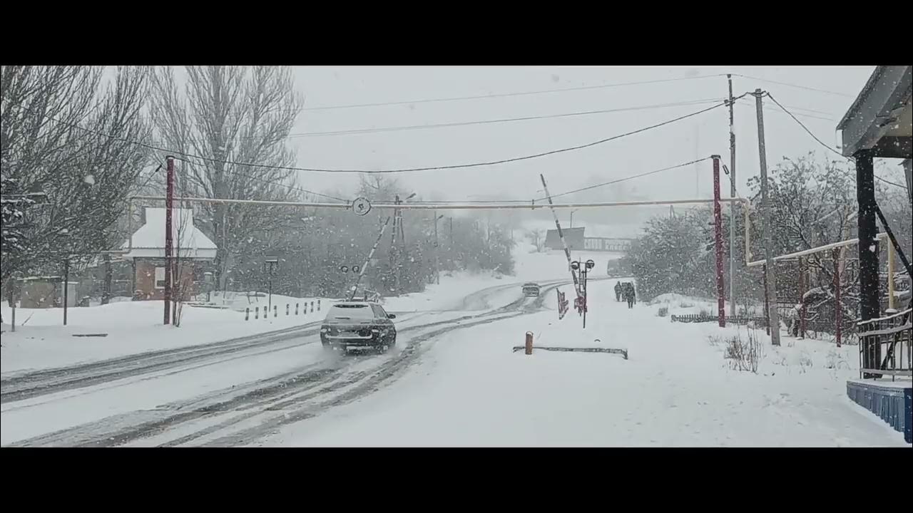 Снежный город Снежное, Донецкая Народная респ. 18.02.2023 г. - YouTube