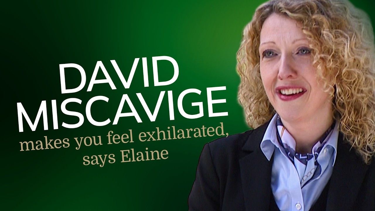 Seeing David Miscavige in action motivates you to do more, Elaine says