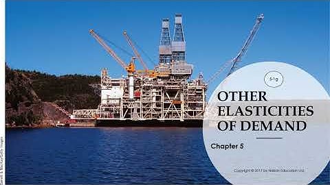 Chapter 5 - 1g Other Demand Elasticities
