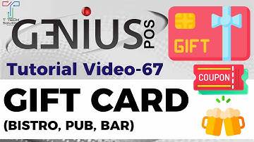 Genius POS Advance Tutorial 67 Gift Card【T Tech Solution Sabah】