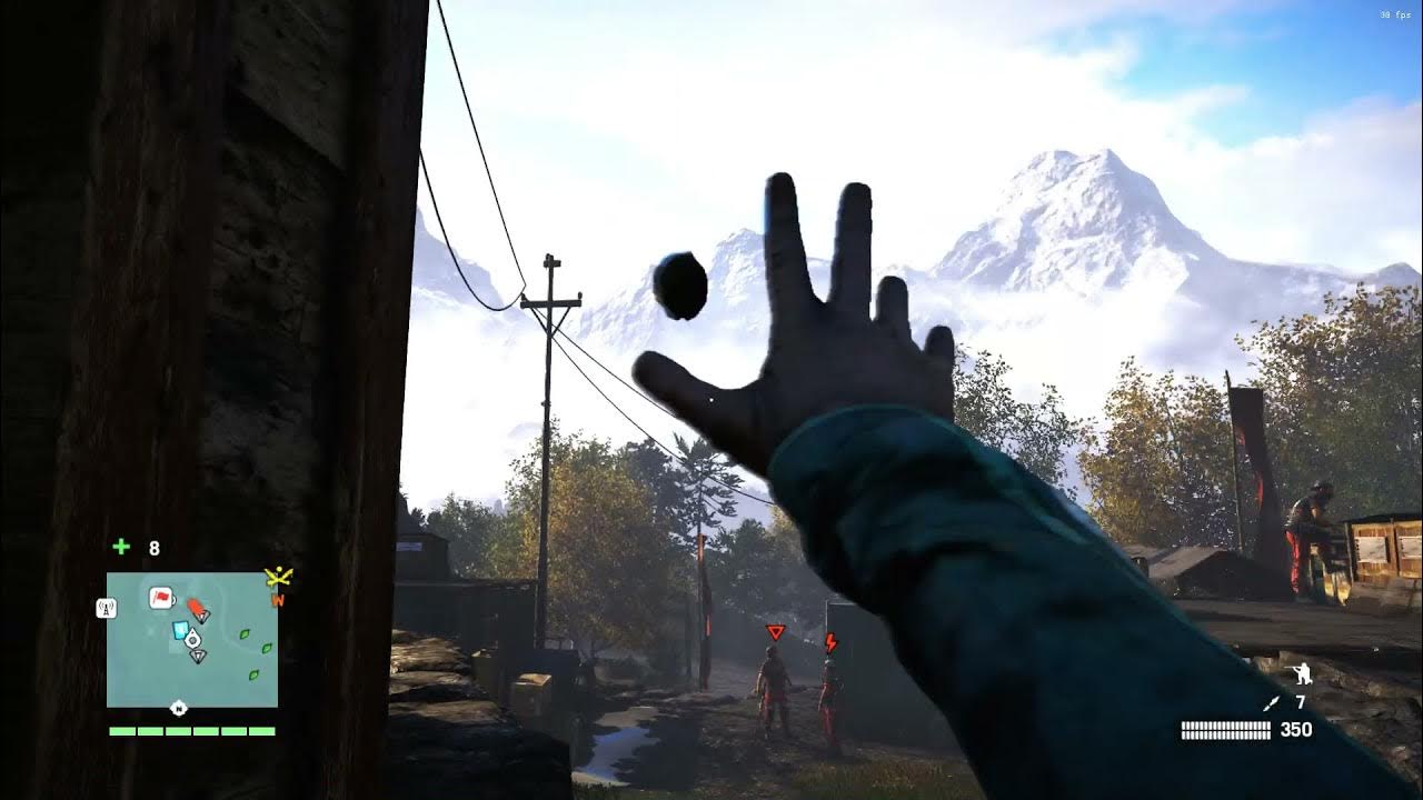 Stealth Outposts liberations with knife and throwable knife ★ FAR CRY 4