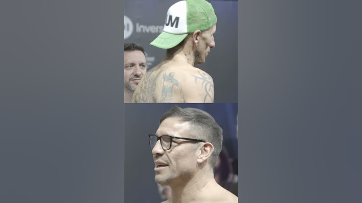 MI CARA A CARA CON PABLO MIGLIORE EN EL PESAJE