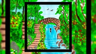 Waterfall ....By Simrans....