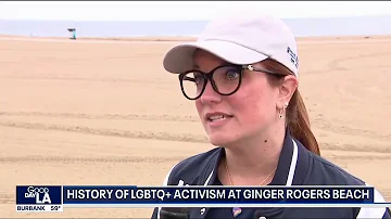 Fox 11 Pre-Story on Ginger Rogers Beach