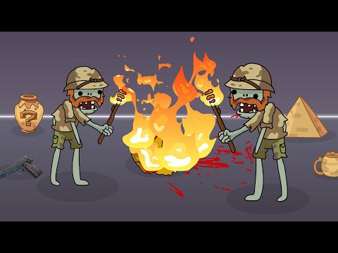 Видео: Ancient Egypt Recap Plants vs. Zombies 2 Animation (Cartoon)