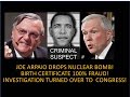 Arpaio Drops Nuclear Bomb On Obama! Birth Certificate100% Fraud! AG Sessions Will Investigate!