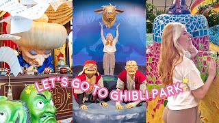 ☆Let's Go To Ghibli Park  First look at Mononoke Village  Getting To Ghibli Park☆