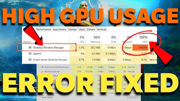 How to Fix Desktop Windows Manager High GPU Usage on NVIDIA Graphics CARD "DWM.EXE" - Idling Windows