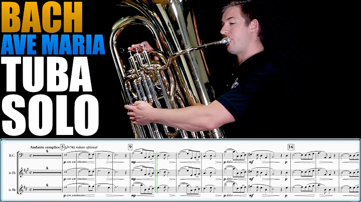 SILKIEST HIGH RANGE TUBA SOUND! Bach/Gounod "Ave M...