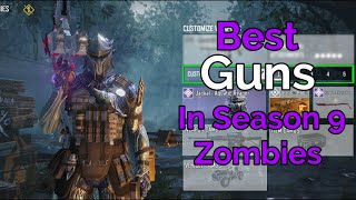 The Best Guns to use in Season 9 Zombies CODM to win every Game Mode