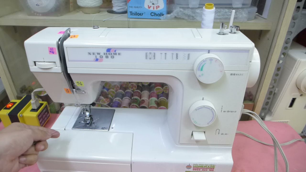 Hướng dẫn máy may gia đình Janome 1080/L3065 /3050- JANOME 1100 (090 30 22 180)