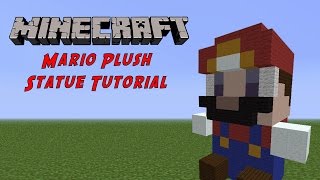 Minecraft Tutorial: Mario (Super Mario Bros) Plush
