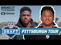 First-Round Pick Devin Bush arrives in Pittsburgh, tours city | Pittsburgh Steelers