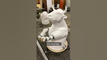 SprutCAM X Robot in skillful hands of nioform.se #sprutcamrobot #cadcam #robot #cnc #sculpting