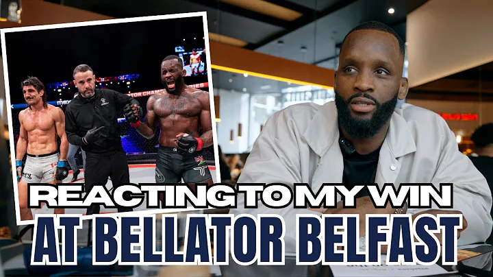 "I'll put the PRESSURE on Johnny Eblen" | Fabian Edwards reacts to Bellator Belfast Victory 🏆