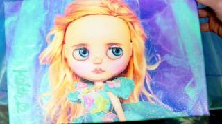 Blythe Doll on Canvas