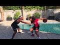 When hooping with Bae becomes too serious. | BdotAdot5