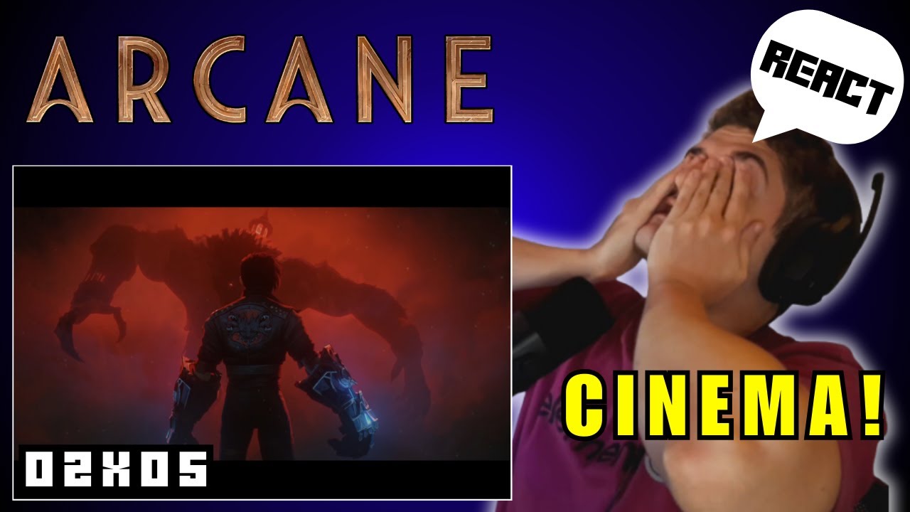 A REUNIÃO MAIS TENSA E EMOCIONANTE | Arcane 2x05 STZ React