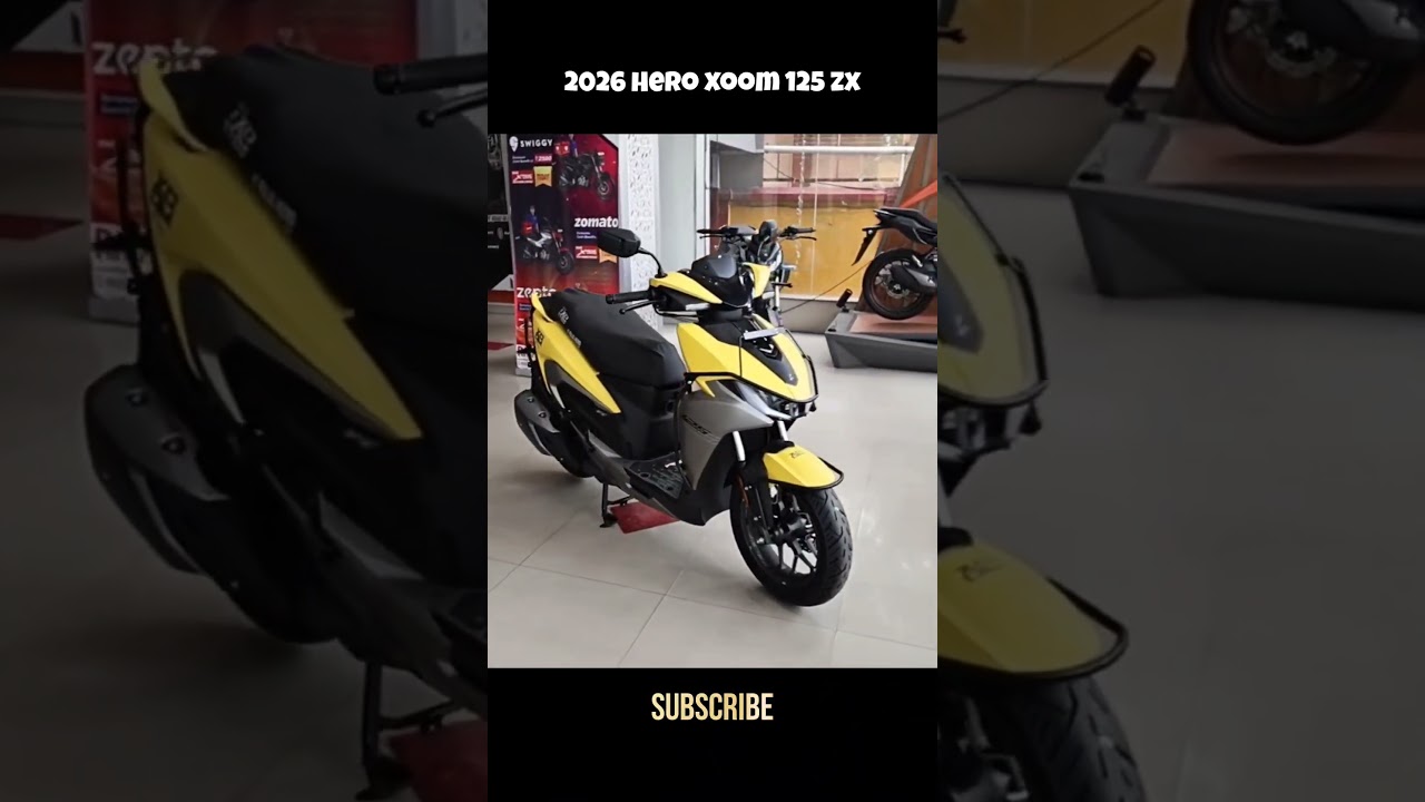 🔥 Hero Xoom 125 ZX – 125cc Scooter King? 👑 #Shorts - YouTube