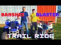 Banshee  blaster trail riding