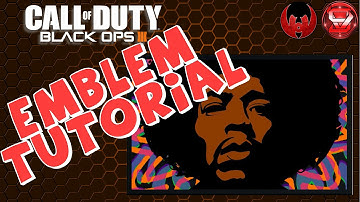 Jimi Hendrix - #TheLegendCollection - Black Ops 3 Emblem Tutorial