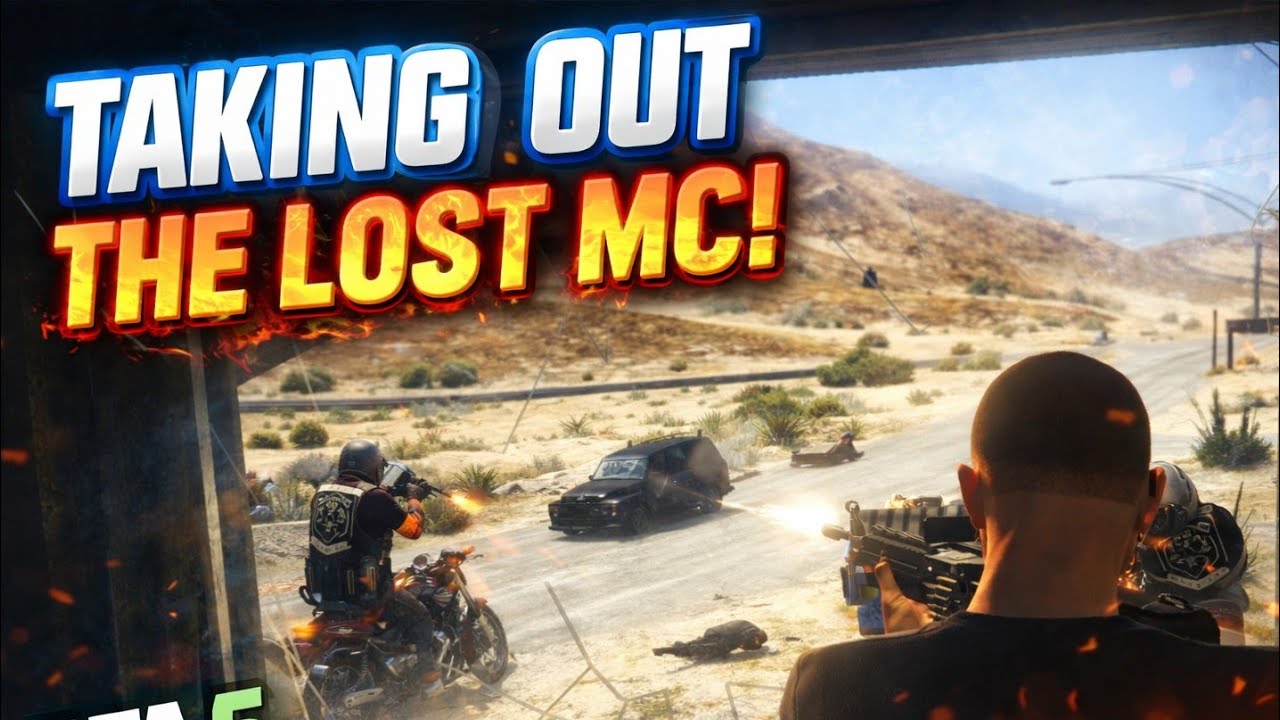 🎯 One Man vs The Lost MC | GTA V GAMEPLAY #29 