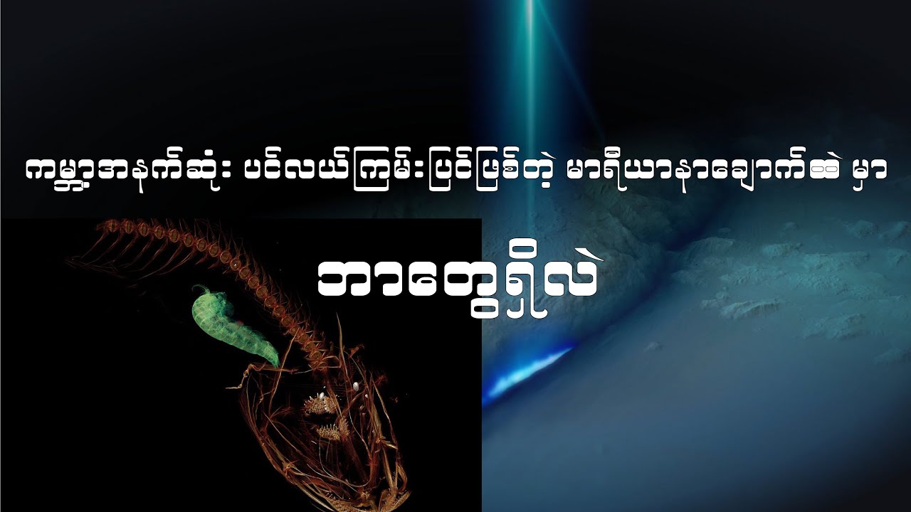 ကမ္ဘာ့အနက်ရှိုင်းဆုံးလျို့ဝှက်ကမ္ဘာ သို့မဟုတ် မာရီယာနာချောက်နက်မှာ ဘာတွေရှိနိုင်လဲ?