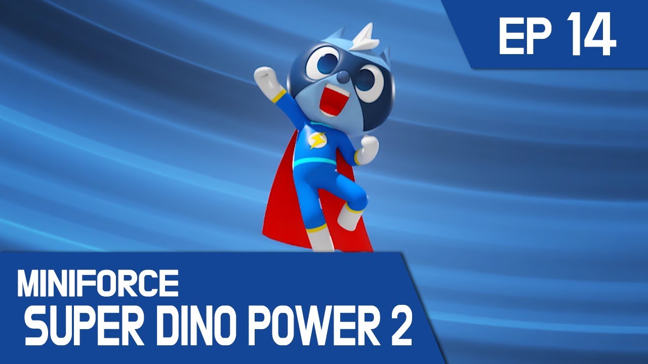 [KidsPang] MINIFORCE Super Dino Power2 Ep.14: Lightning Man Volt to the Rescue!