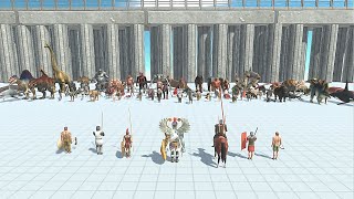 LEVEL 2 ANCIENT HUMANS  VS FACTION - Animal Revolt Battle Simulator