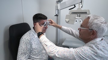 Oogmeting door optometrist van Bossinade Optometrie