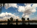 Deep Blue Sky Timelapse – Clean Clouds Background Video