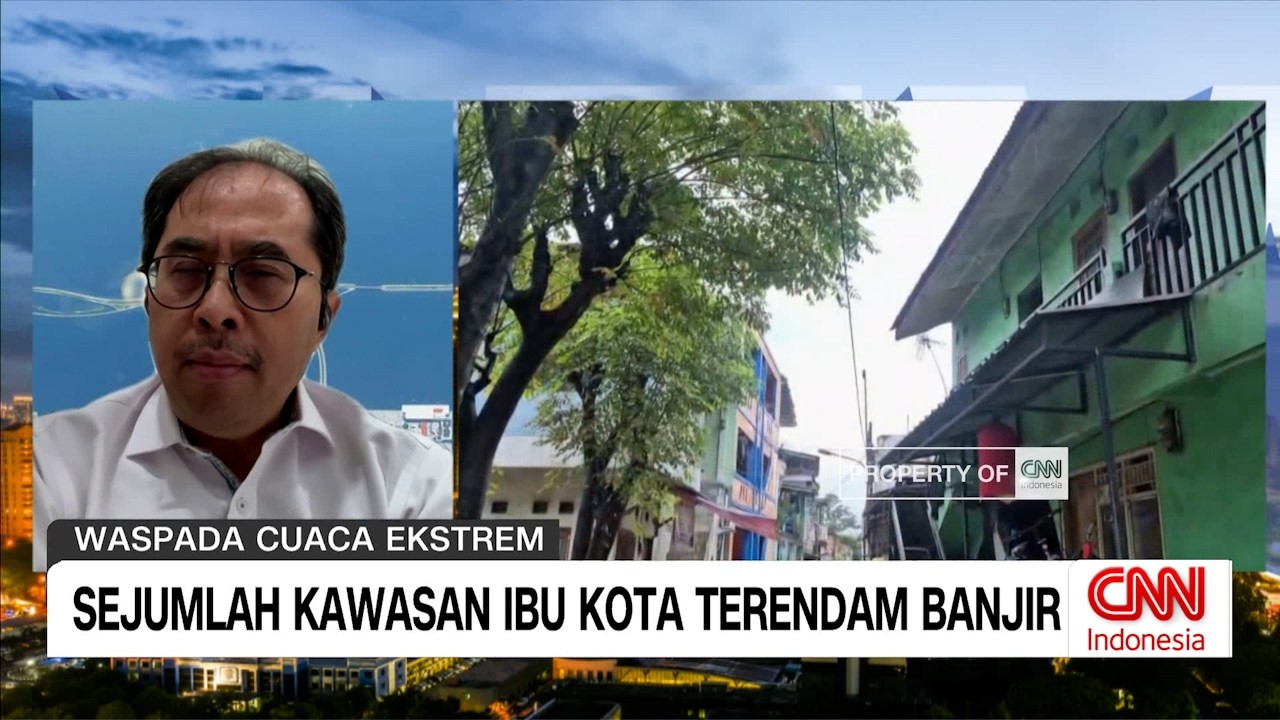 Puluhan Kawasan Ibu Kota Terendam Banjir Usai Hujan Deras