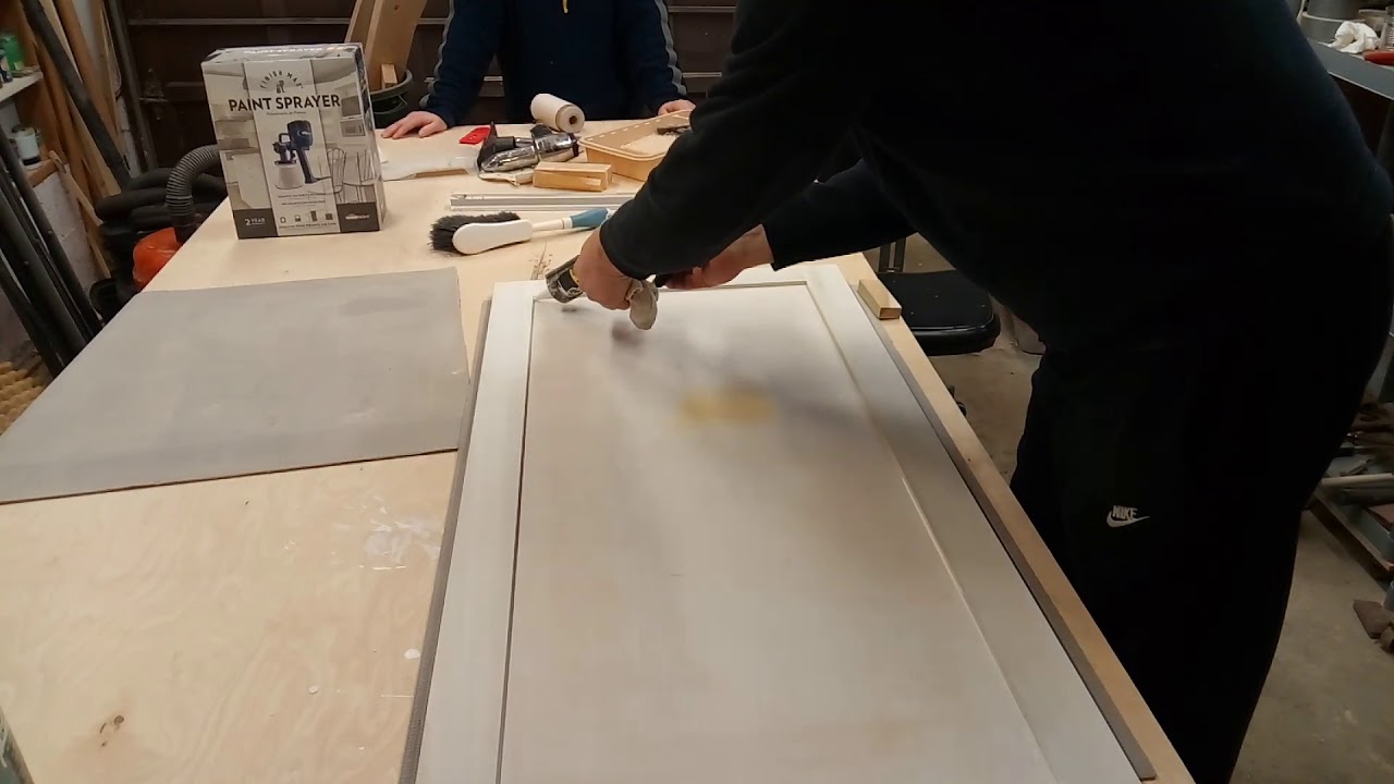 Caulk on Shaker doors?! YouTube