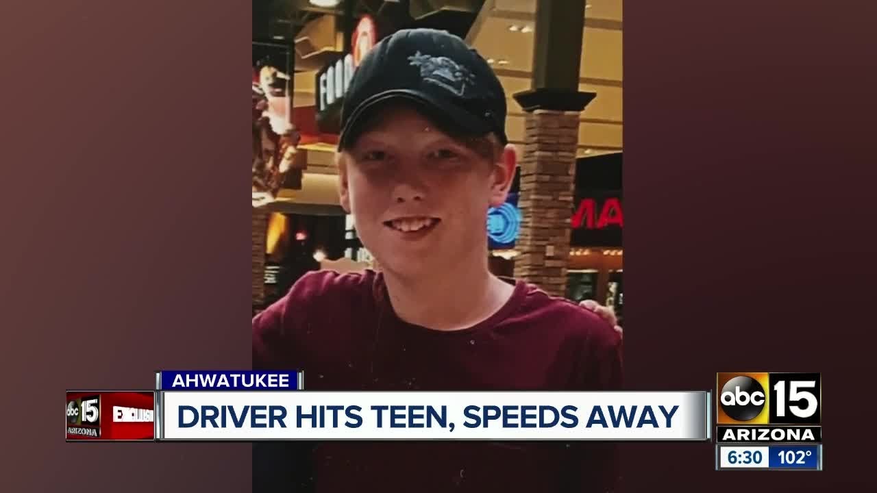 Hit and run driver leaves teen hospitalized - YouTube