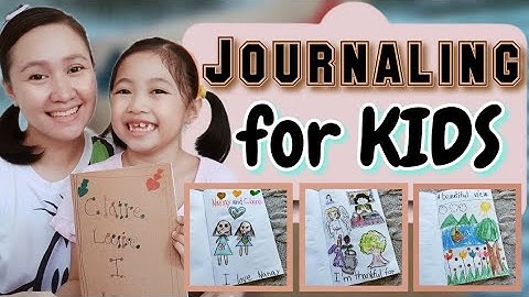 HOW TO make Journaling for Kids more fun | Learning With Claire | Kids Activities at Home  #journal