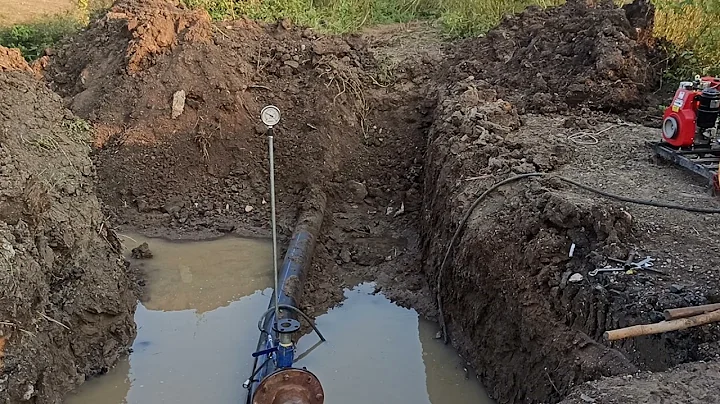 HDPE PIPE HYDRAULIC TESTING