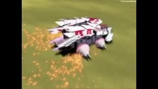 Crush Gear Battle   Tiger Flare Vs Dino Phalanx