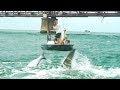 Giant Hammerhead Shark eats JonB's TARPON - Underwater Footage - Ft. LunkersTV